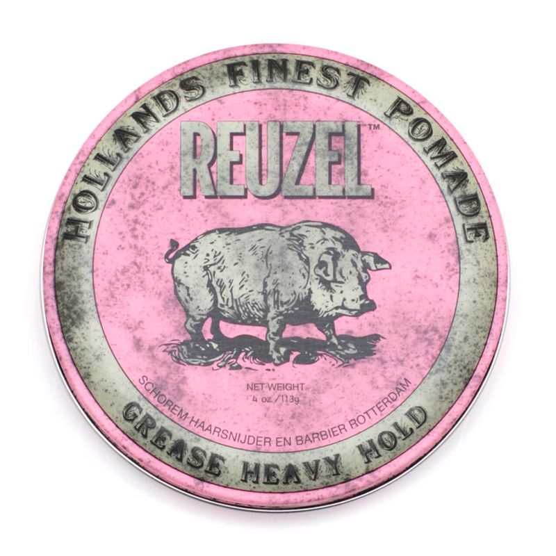 REUZEL - Pommade Rose Grease (Tenue Forte / Brillance Moyenne) - 113g