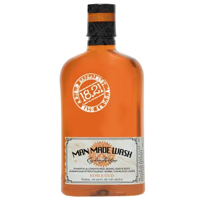 18.21 Man Made - Shampoing 3 en 1 Noble Oud 532ml/18oz