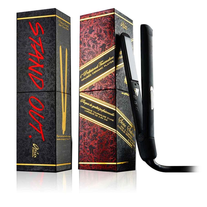 Aria Beauty - Fer plat 1” Infra-rouge Black Toumaline (noir) #542603