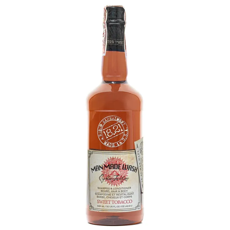 18.21 Man Made - Shampoing 3 en 1 Sweet Tobacco 946ml/32 oz