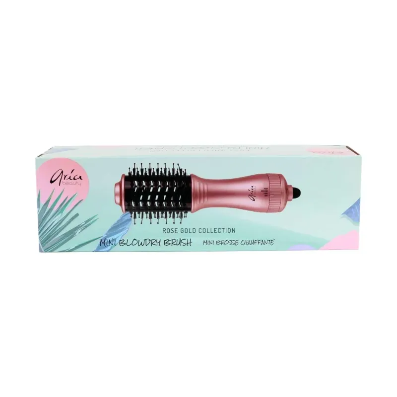 Aria Beauty - Mini Brosse Séchoir (rose gold)