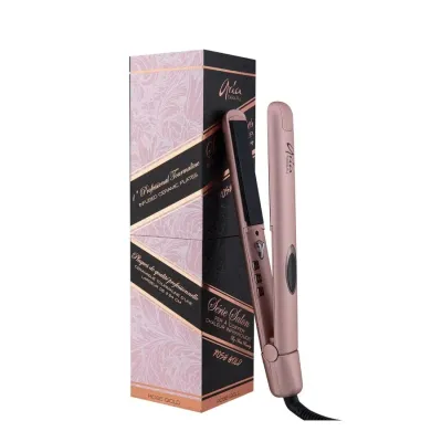 Aria Beauty - Fer plat 1” Infra-rouge Black Toumaline (rose gold)