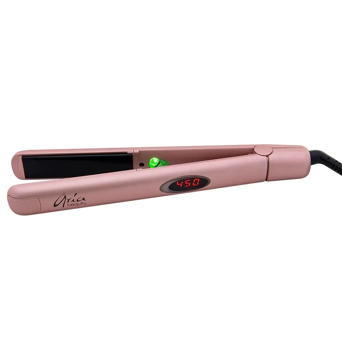 Aria Beauty - Fer plat 1” Infra-rouge Black Toumaline (rose gold)