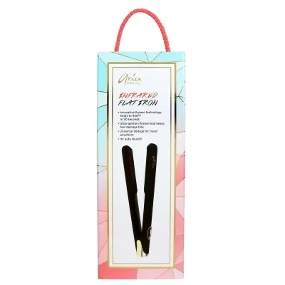 Aria Beauty - Fer plat 1" infra-rouge (noir)
