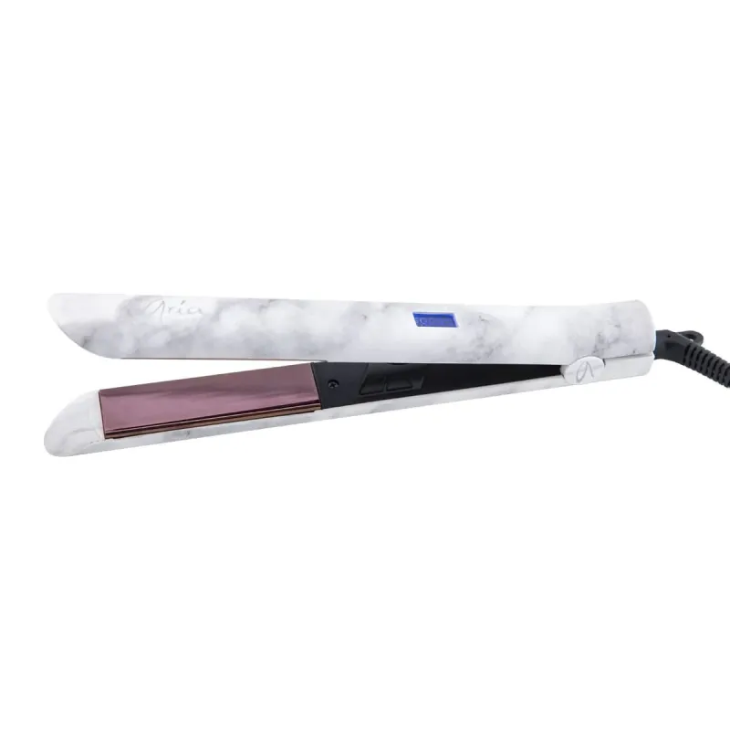 Aria Beauty - Fer plat 1" Marbré Gris #542684
