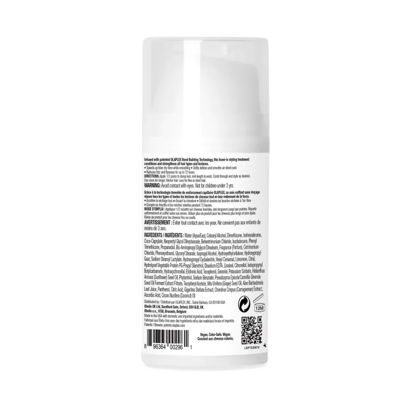 OLAPLEX - Crème Réparatrice sans Rinçage - Bond Smooter No. 6 (100ml)