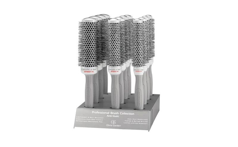 Olivia Garden - Brosse Longue Ceramic ION Speed XL 45mm (1-3/4'')