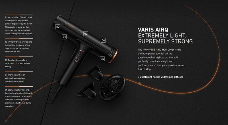 Varis - Sèche-Cheveux AirQ