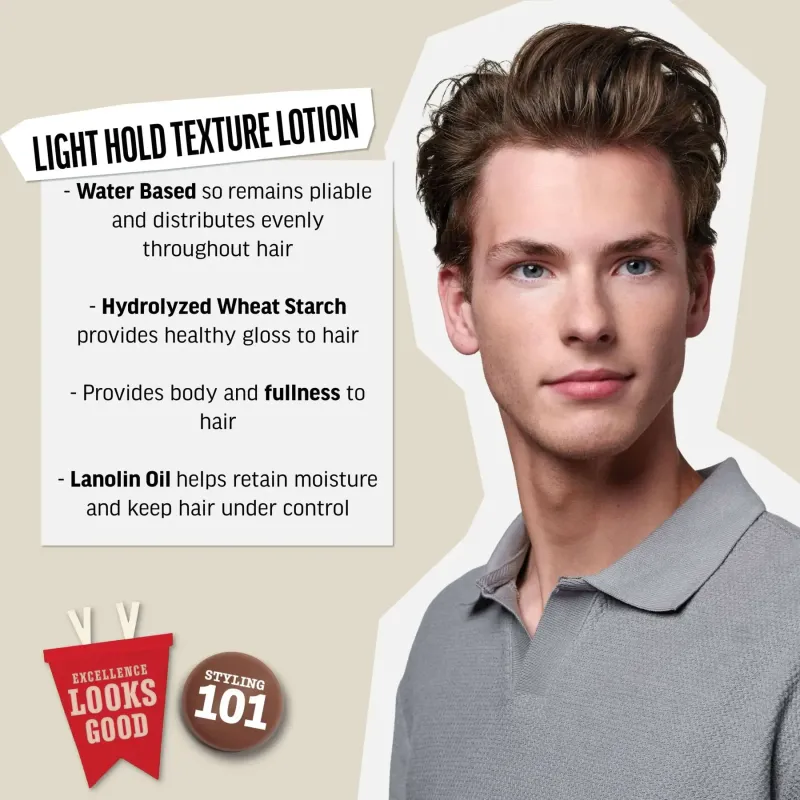 American Crew Lotion Texturante Tenue Légère (13.1oz/390ml)
