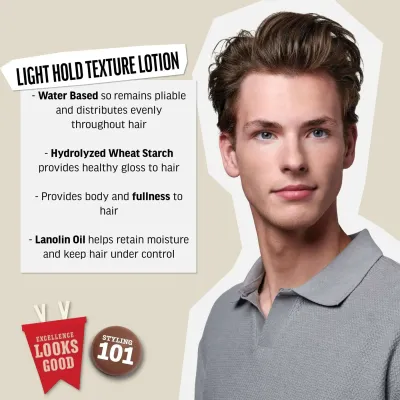 American Crew Lotion Texturante Tenue Légère (13.1oz/390ml)