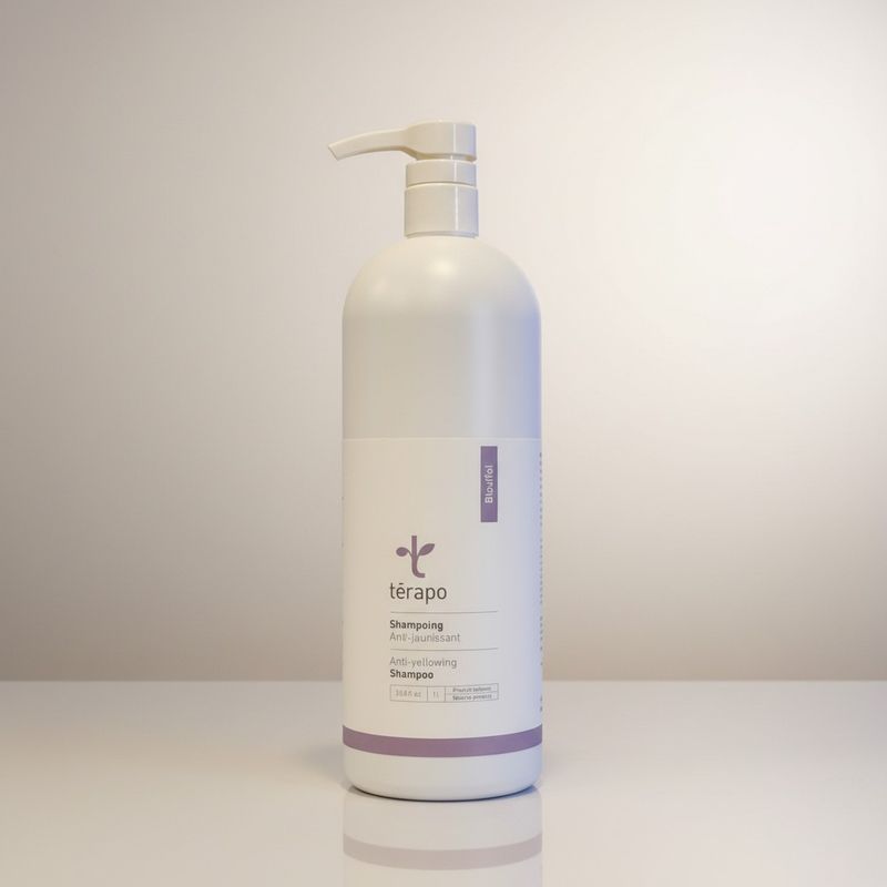 Térapo Blouffol - Shampoing - Anti-Jaunissement (1L/33.8 fl.oz)