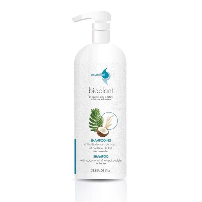 Bioplant - Shampoing Huile de noix de coco - Cheveux fins (1L)
