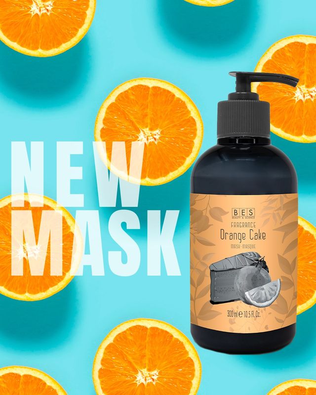 BES Fragrance - Masque Gâteau à l'Orange 1L