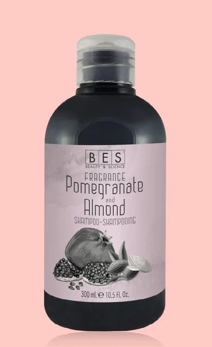 BES Fragrance - Shampoing Grenade et Amande 300ml