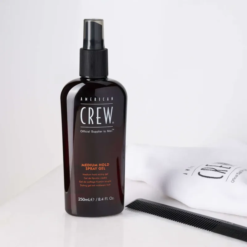 American Crew Spray Gel Tenue Moyenne (8.4oz/250ml)