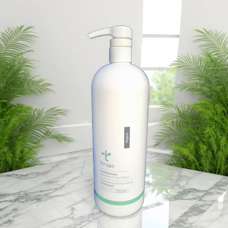 Térapo Végétol - Revitalisant et Démêlant - Hydratant et Nourrissant 1L