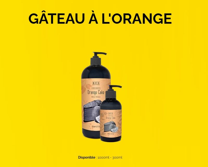 BES Fragrance - Shampoing Gâteau à l'Orange 300ml