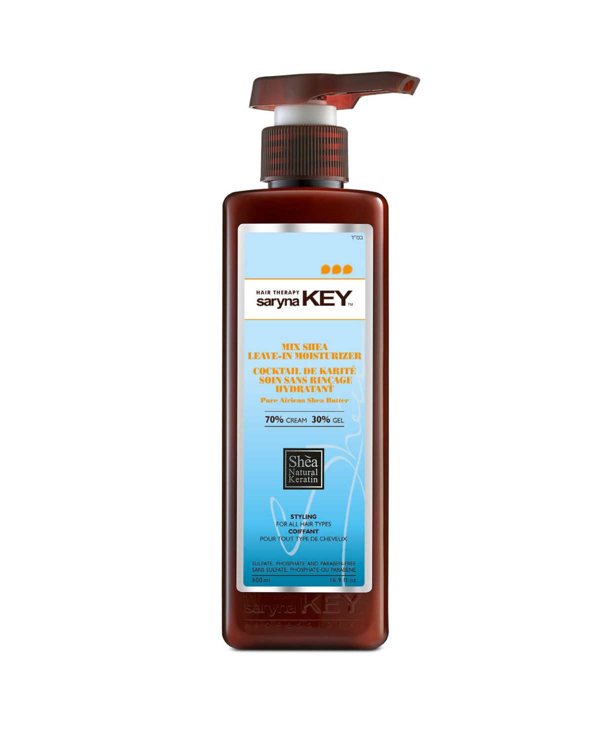 Saryna Key - Cocktail Crème-Gel Contrôle des Boucles 70/30 (500ml)