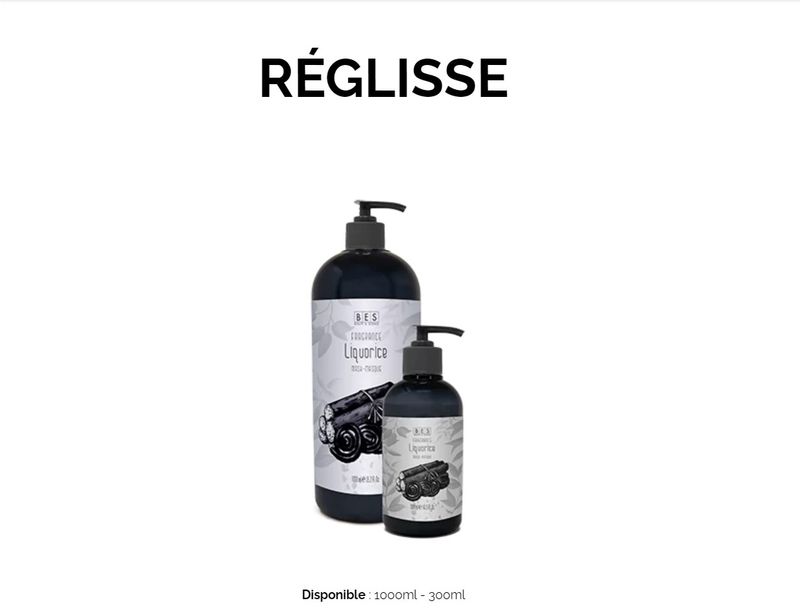 BES Fragrance - Shampoing Réglisse 300ml
