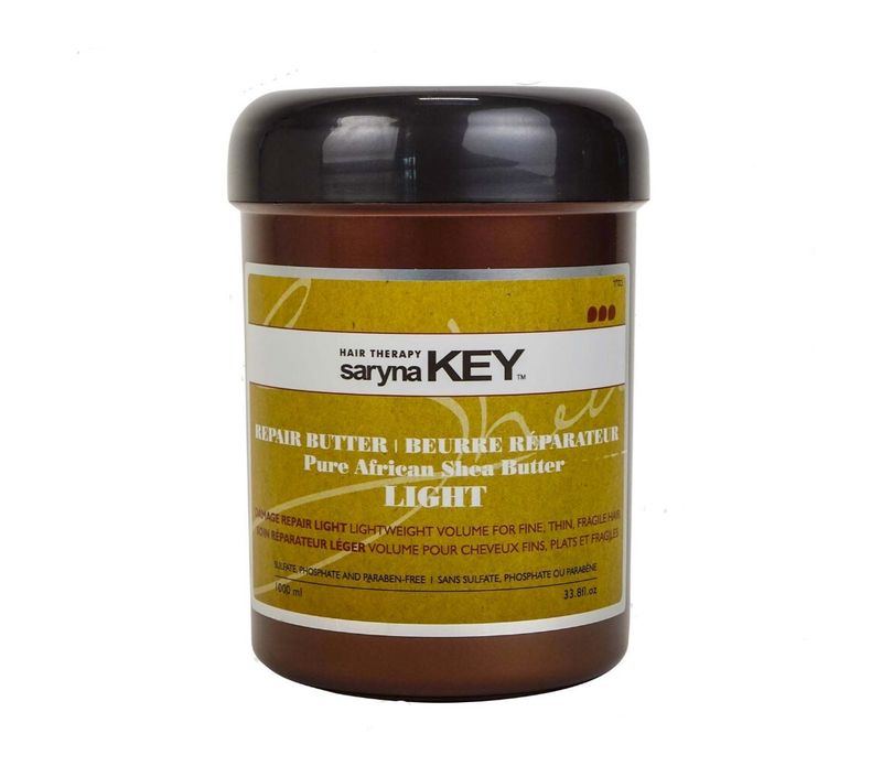 Saryna Key Léger - Masque Beurre Réparateur Cheveux Fins (1L)