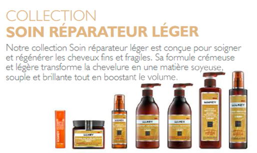 Saryna Key Léger - Revitalisant Réparateur Cheveux Fins au Karité (1L)