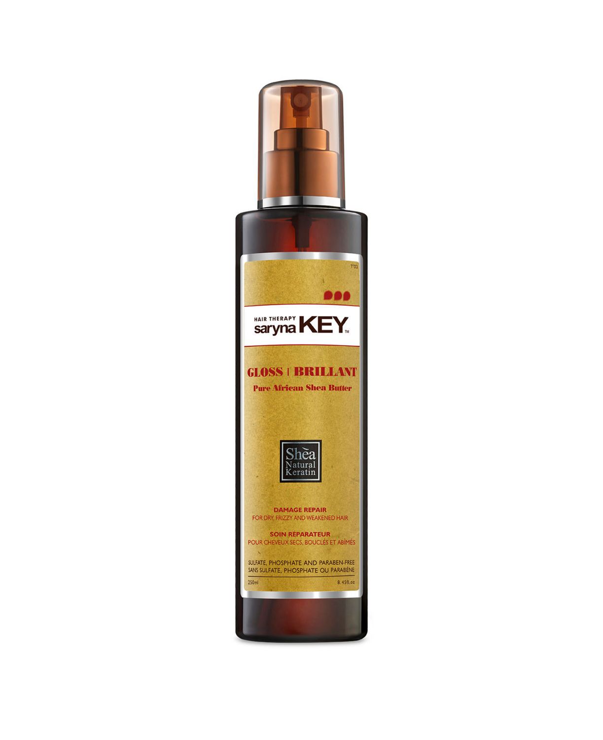 Saryna Key - Spray Brillance au Beurre de Karité (250ml)
