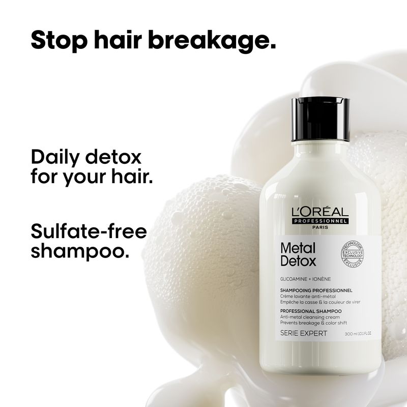 L'Oréal Pro - Metal Detox Shampoing 1.5L/50.7oz (Étape 2)