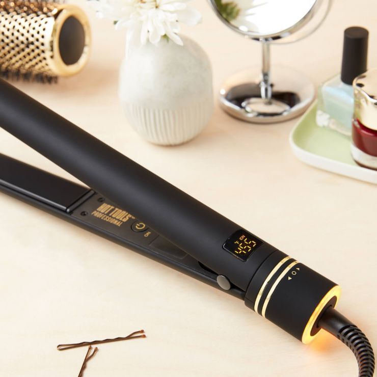 Hot Tools Fer Plat Ionic Black Gold Evolve 1po