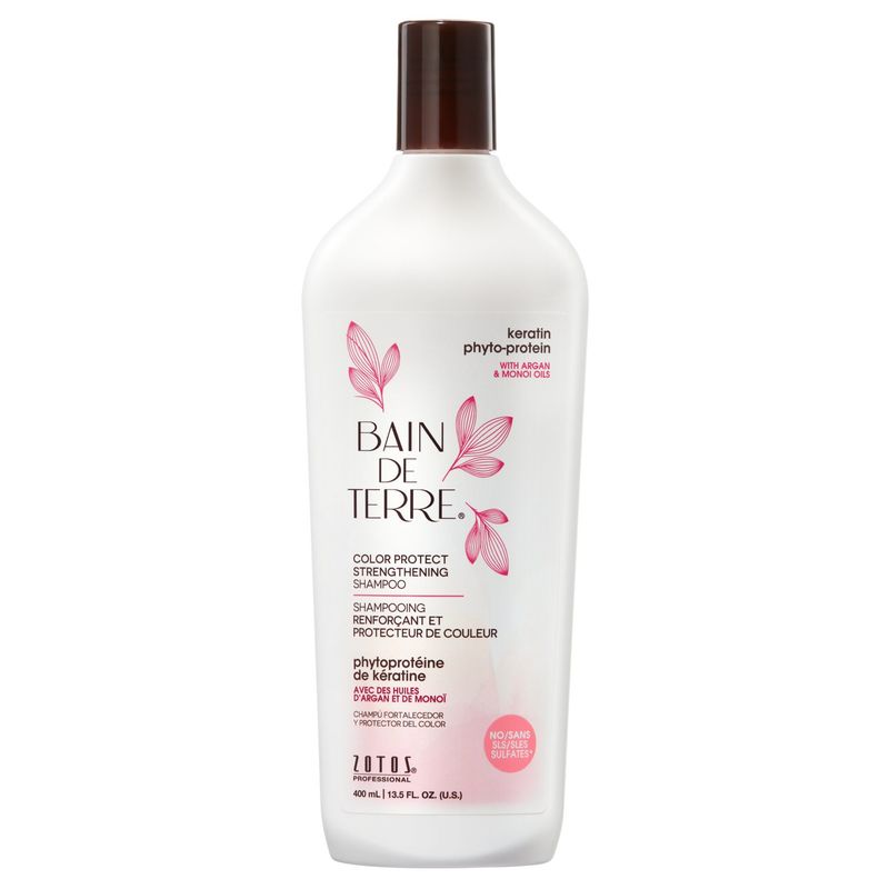 Bain de Terre - Shampoing - Keratin Phyto Protein - Renforçant (400 ml)