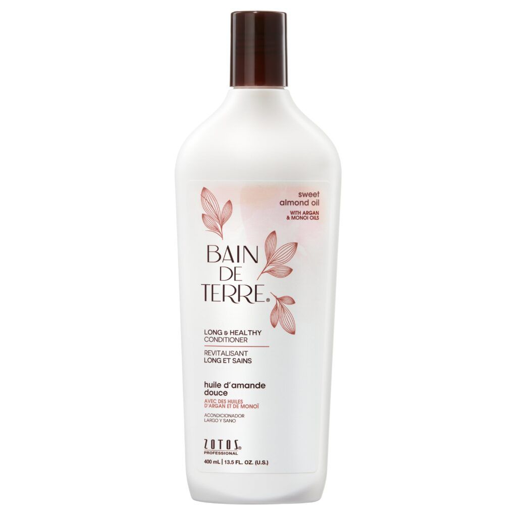 Bain de Terre - Revitalisant - Huile d'amande douce - Cheveux Longs et Sains (400 ml)