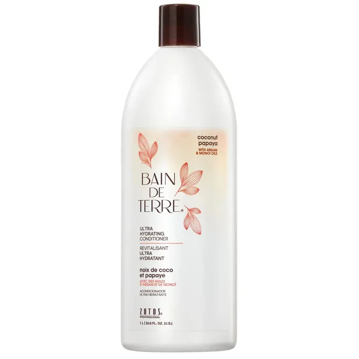 Bain de Terre - Revitalisant - Noix de Coco Papaye - Ultra Hydratant (1L)