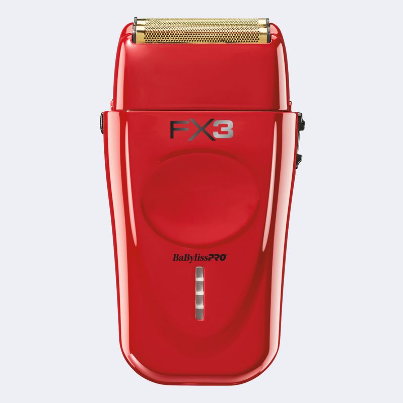 BabylissPRO Ferrari FX3 Rasoir Sans-Fils Rouge Double Lame #FXX3S