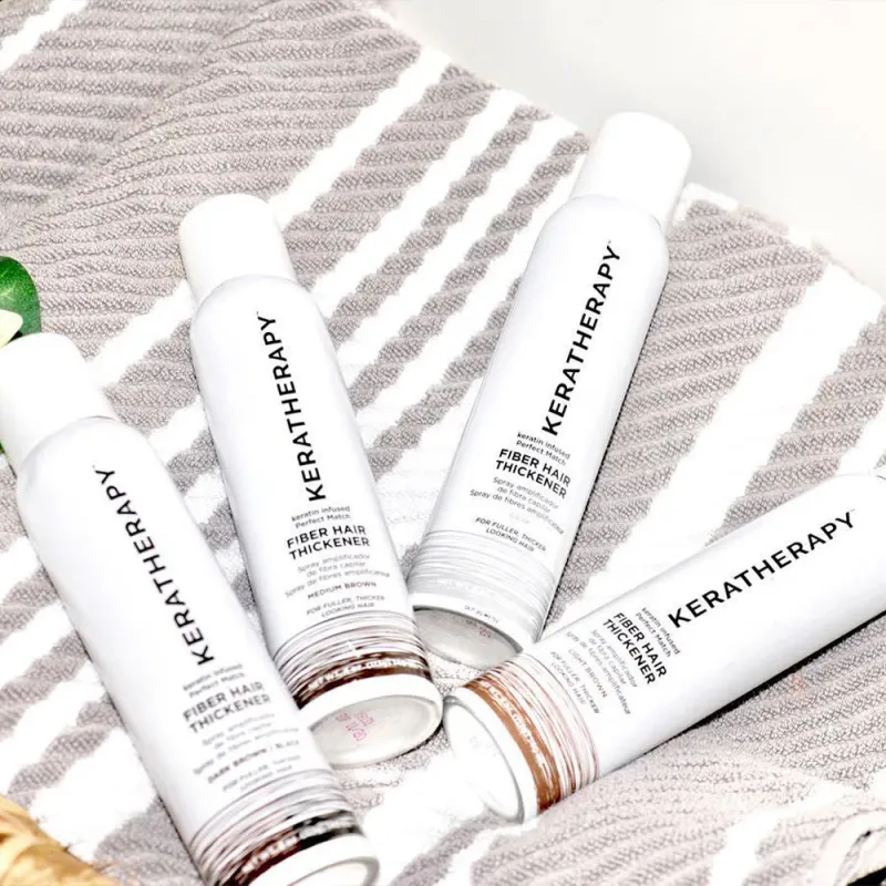 Keratherapy Fibre Capillaire Brun Moyen Spray (140ml/4oz)