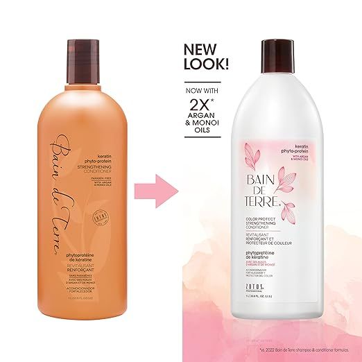 Bain de Terre - Revitalisant - Keratin Phyto Protein - Renforçant (1L)