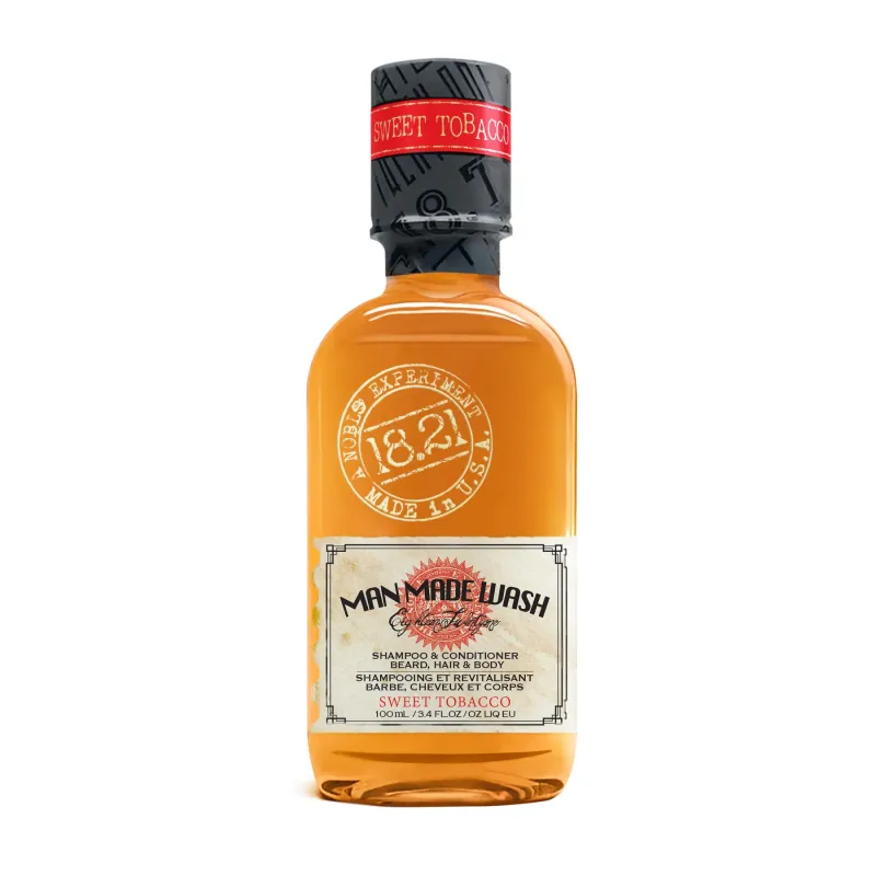 18.21 Man Made - Coffret Spirits Spitzer + Wash (Sweet Tobacco et Spiced Vanilla)