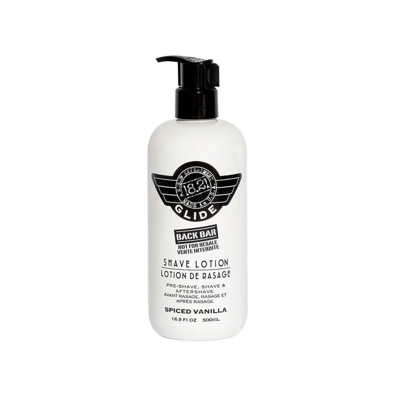 18.21 Man Made - Glide Lotion Avant, Durant et Après Rasage 500ml/16.9oz