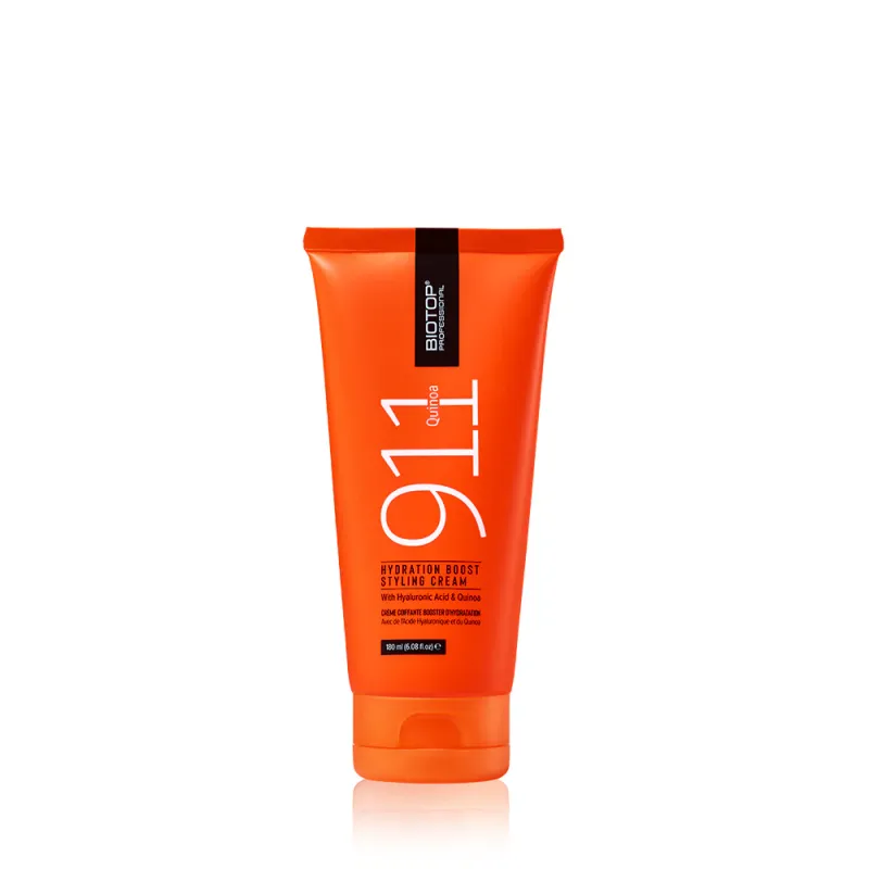 Biotop Pro - 911 Quinoa Crème Coiffante Booster d'Hydratation (180ml)