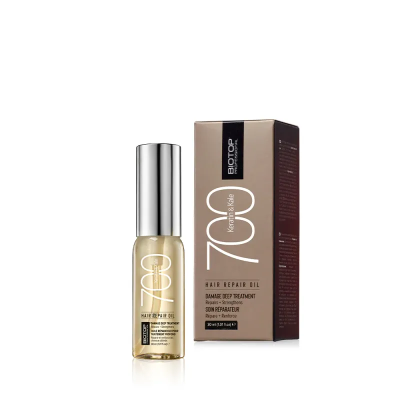 Biotop Pro - 700 Keratin + Kale Hair Huile Reparatrice 30ml