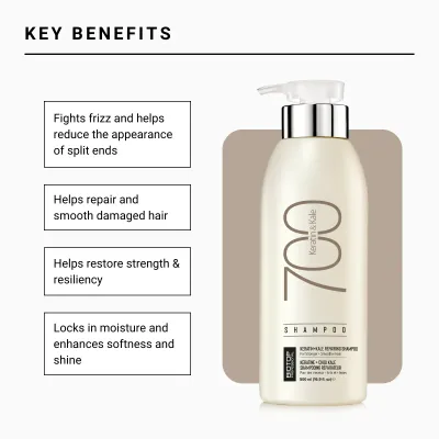 Biotop Pro - 700 Keratin + Kale Shampoing 500ml