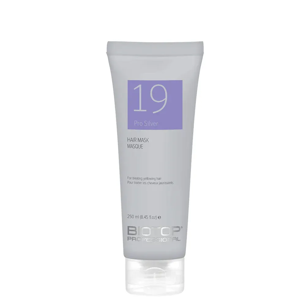 Biotop Pro - 19 Pro Silver Masque Cheveux Blonds, Blancs et Argentés 250ml