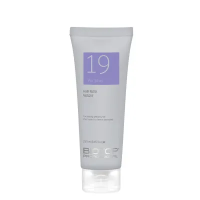 Biotop Pro - 19 Pro Silver Masque Cheveux Blonds, Blancs et Argentés 250ml