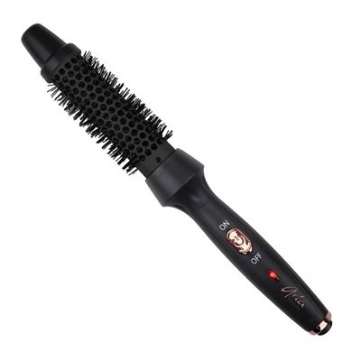 Aria Beauty - Brosse Chauffante Ionique 1.2 Po Noir