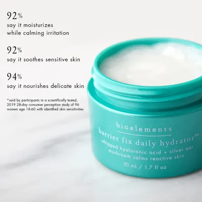 BIOELEMENTS - Hydratant quotidien fix barrière - Barrier Fix Daily Hydrator (50ml)