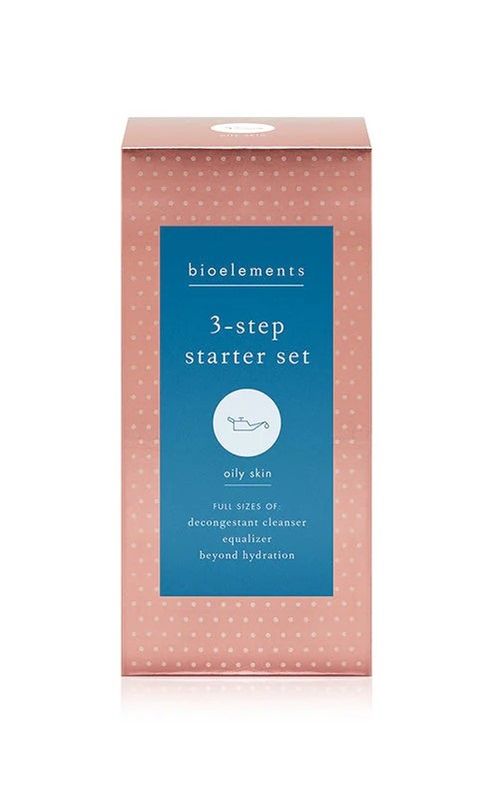 BIOELEMENTS - Kit de démarrage pour peaux grasses (3 étapes) - 3-Step Starter Kit for Oily Skin