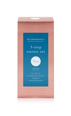 BIOELEMENTS - Kit de démarrage pour peaux grasses (3 étapes) - 3-Step Starter Kit for Oily Skin