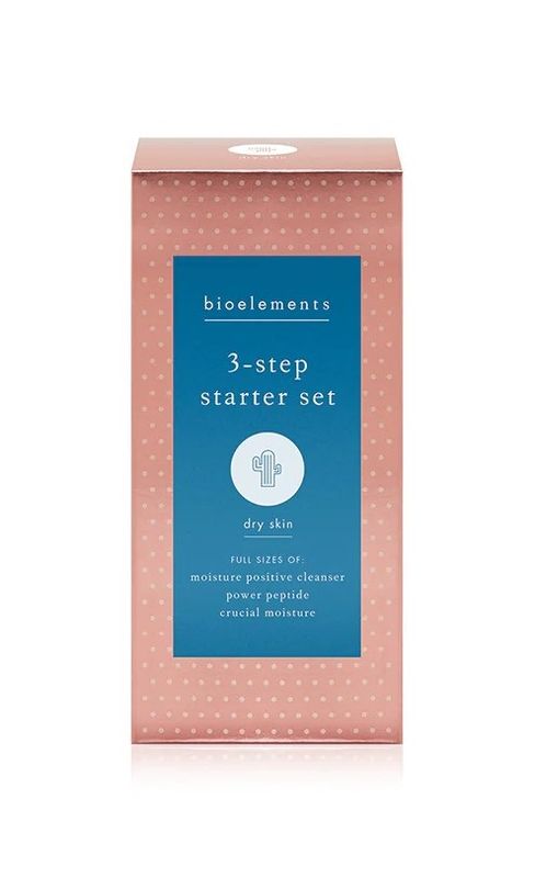 BIOELEMENTS - Kit de démarrage pour peaux sèches (3 étapes) - 3-Step Starter Kit for Dry Skin