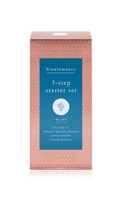 BIOELEMENTS - Kit de démarrage pour peaux sèches (3 étapes) - 3-Step Starter Kit for Dry Skin