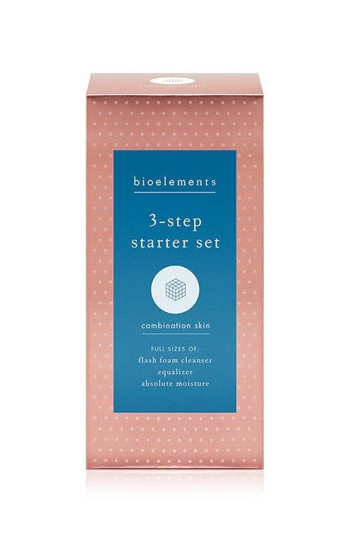BIOELEMENTS - Kit de démarrage pour peaux mixtes (3 étapes) - 3-Step Starter Kit for Combination Skin