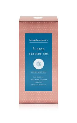 BIOELEMENTS - Kit de démarrage pour peaux mixtes (3 étapes) - 3-Step Starter Kit for Combination Skin