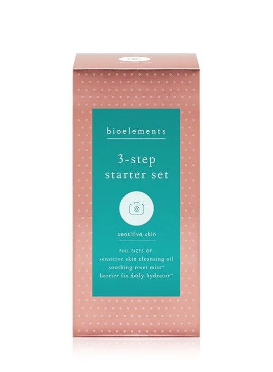 BIOELEMENTS - Kit de démarrage pour peaux sensibles (3 étapes) - 3-Step Starter Kit for Sensitive Skin